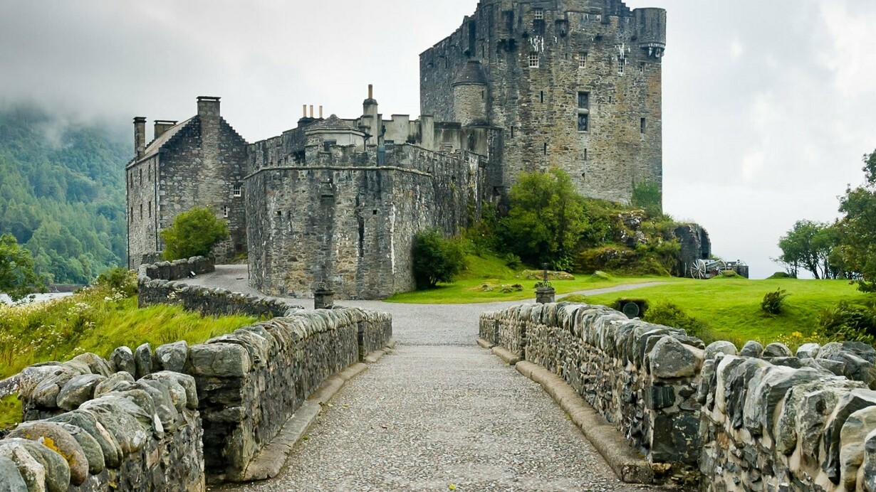 Castillo de Eilean Donan en Escocia