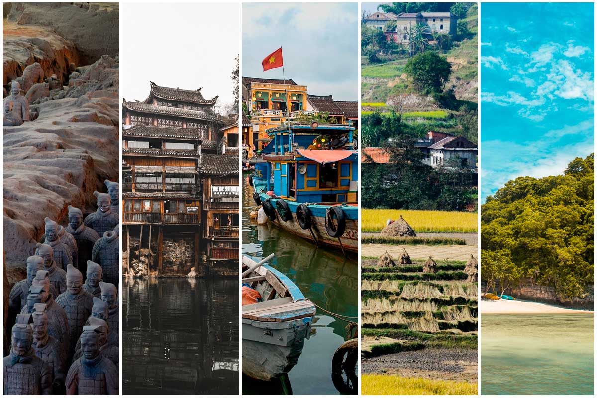 Los mejores países asiáticos para visitar
