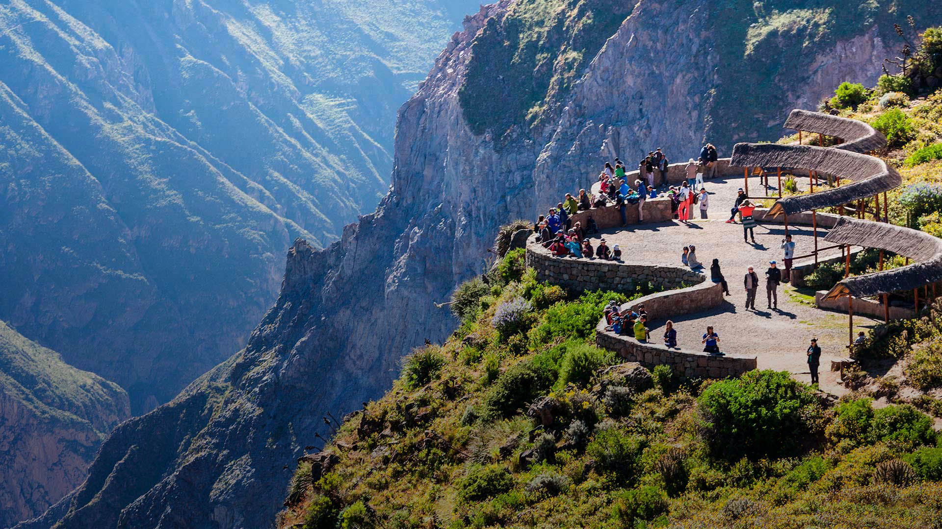El cañón del Colca, un valle paradisíaco (Perú)